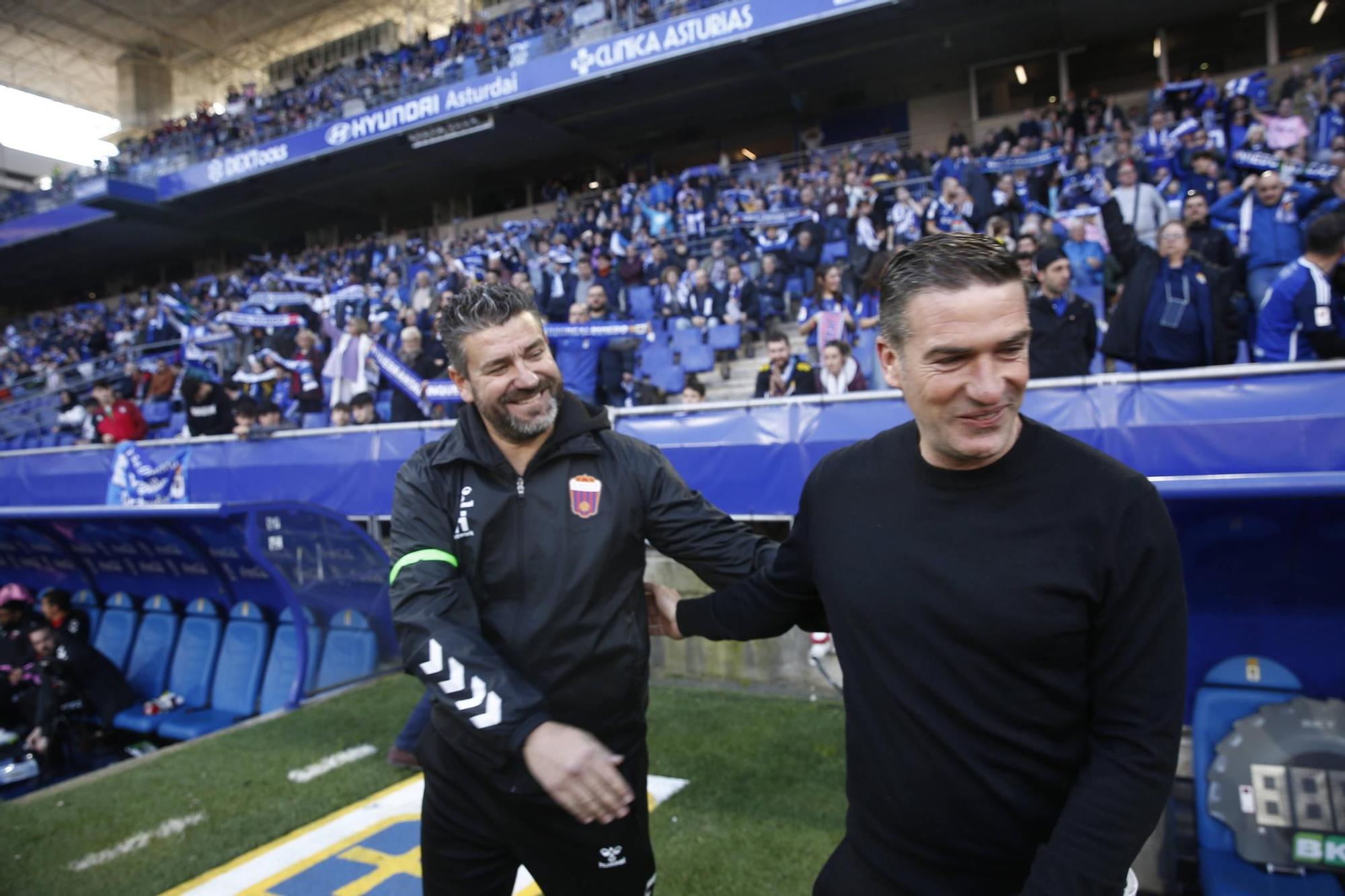 Así fue el partido entre el Real Oviedo y el Eldense