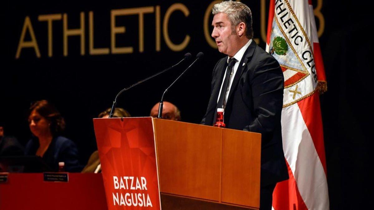 Josu Urrutia, presidente del Ahletic Club