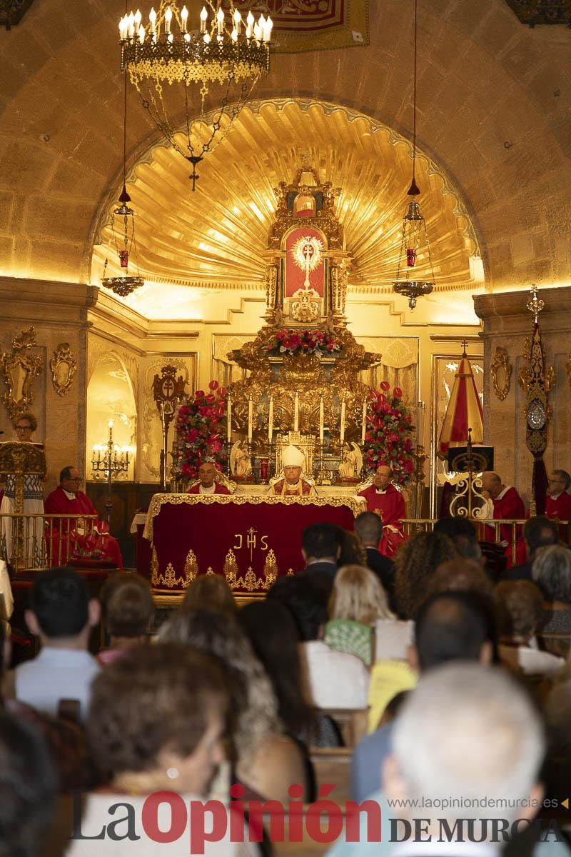Así se ha vivido en Caravaca la clausura del Quinario de la Vera Cruz