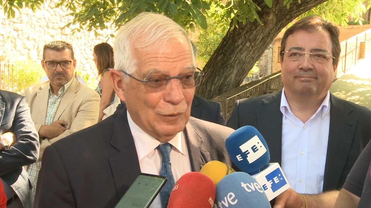 Josep Borrell: "Ni Catalunya tiene embajadas ni Exteriores, espías"