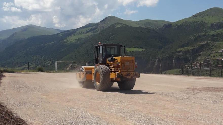 Castellar de n&#039;Hug habilita un estacionament per 50 autocaravanes