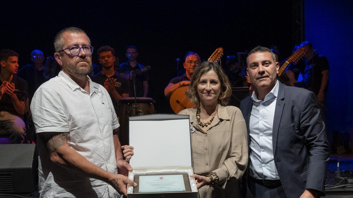 Homenaje póstumo a Juan Santana de León en Máguez, en el norte de Lanzarote