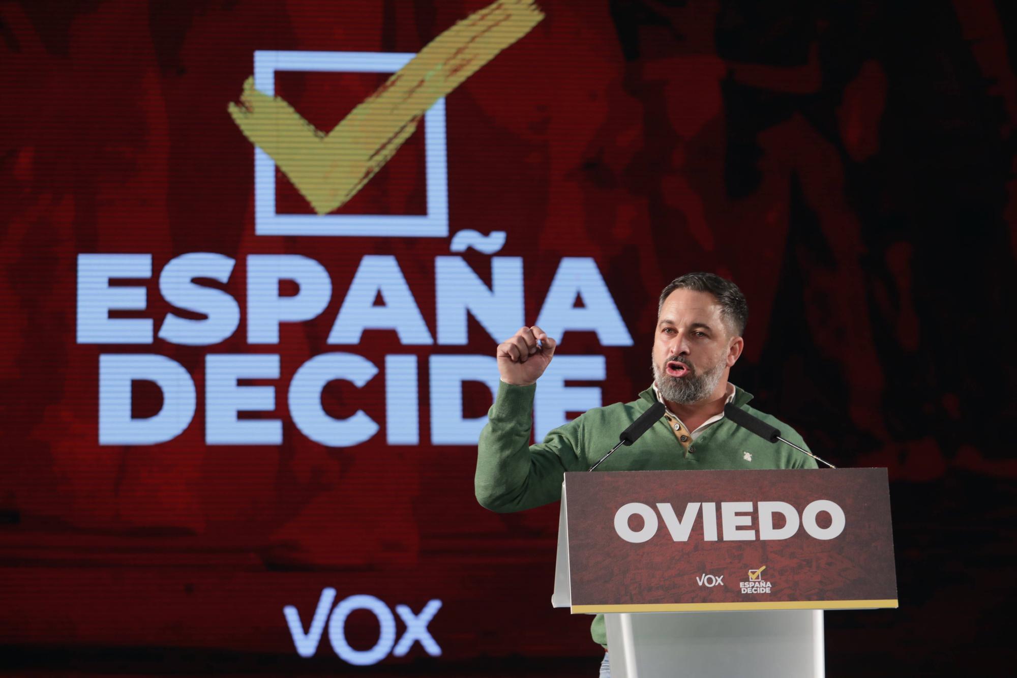 Acto de Vox en Oviedo