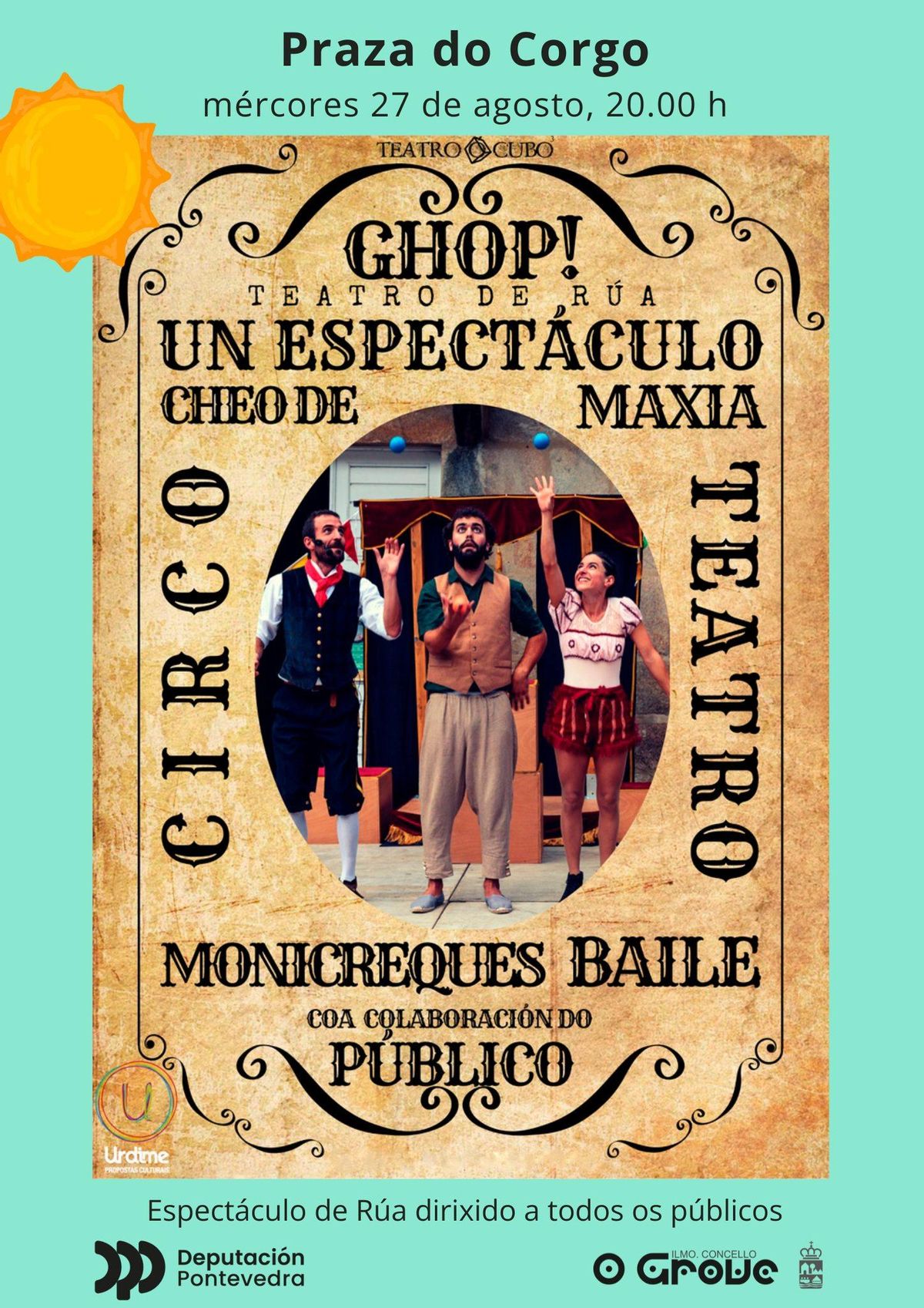 Una de las citas en O Corgo.