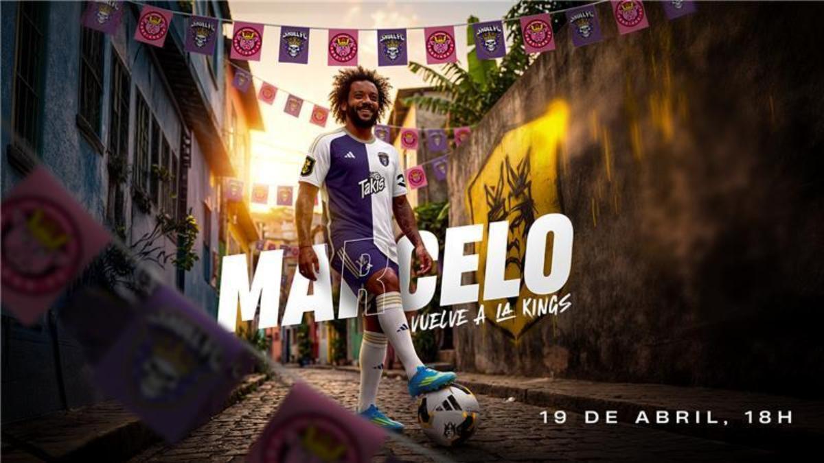 Marcelo volverá a jugar en la Kings League Spain el próximo domingo 19 de abril