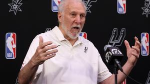 Gregg Popovich, entrenador de los San Antonio Spurs. 