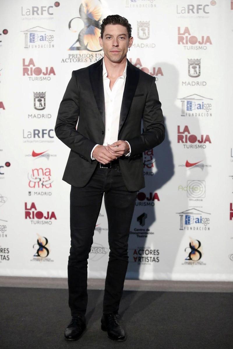 Adrián Lastra en los Premios Unión de Actores y Actrices 2019