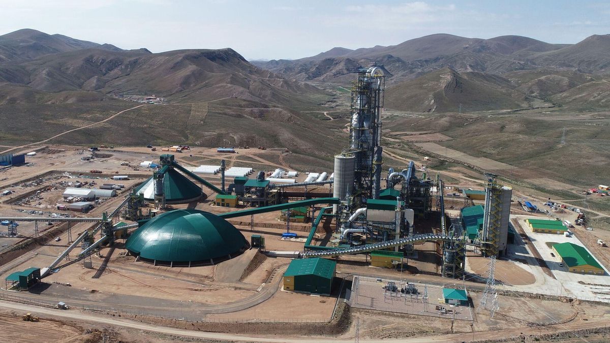 La planta cementera de Oruro (Bolivia), construida por Imasa a más de 4.000 metros de altitud.