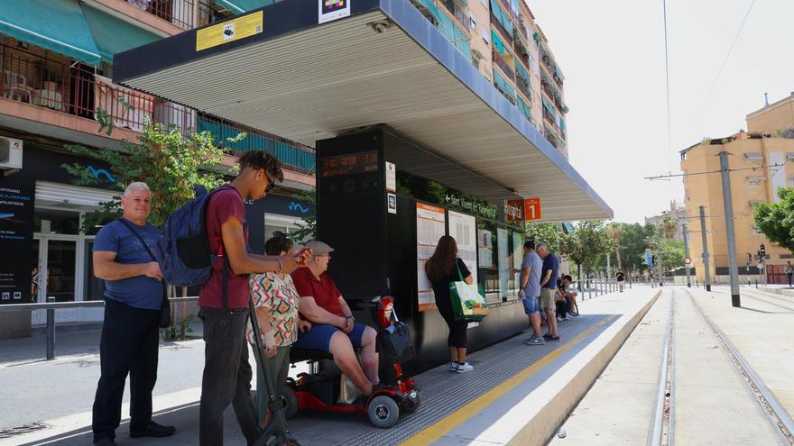 Una avería eléctrica paraliza todas las líneas del TRAM de Alicante y provoca retrasos