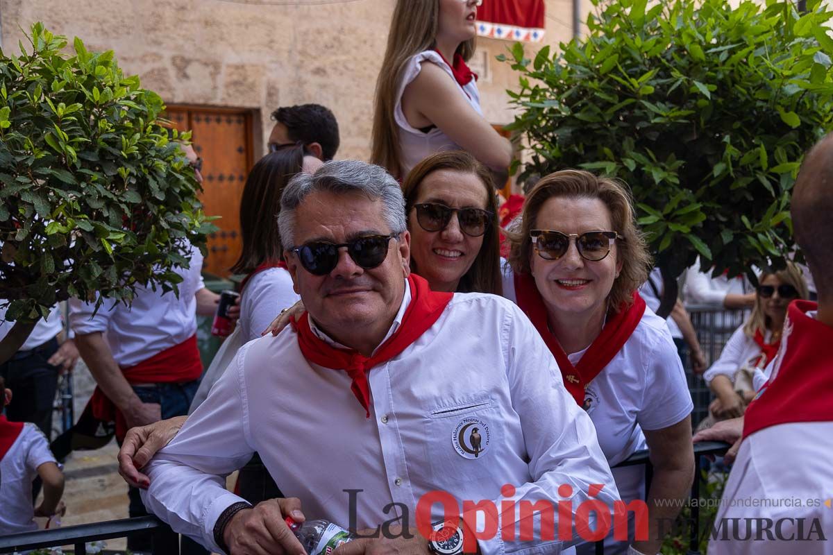 Moros y Cristianos en la mañana del dos de mayo en Caravaca