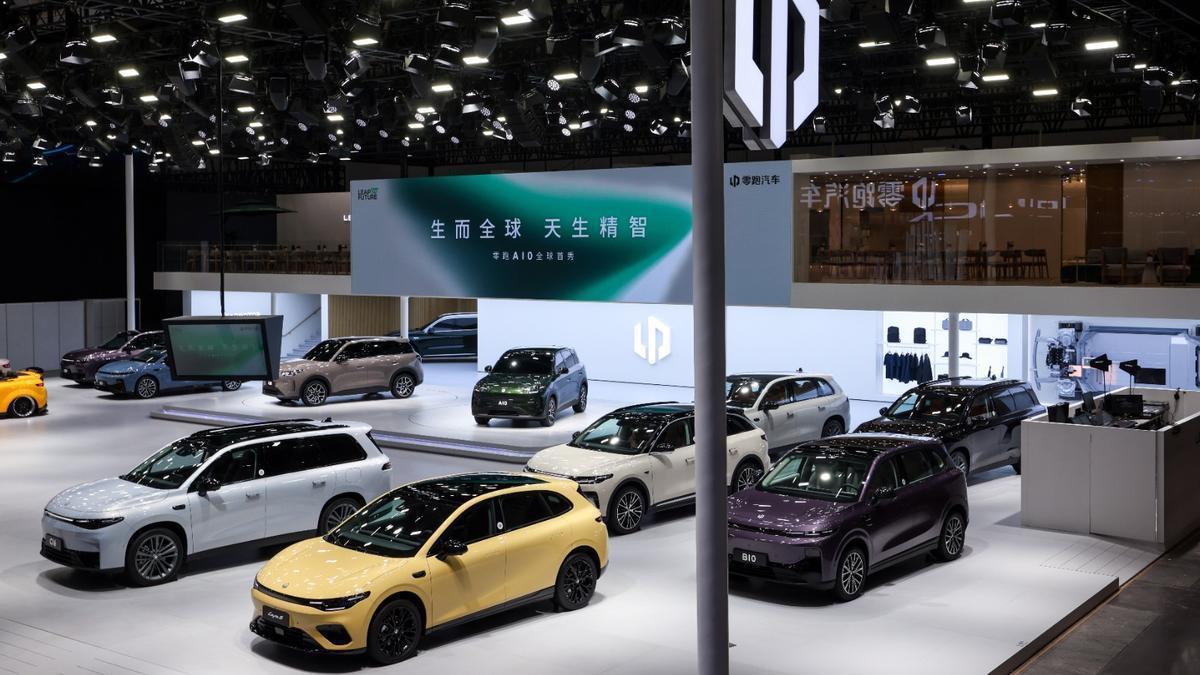 Leapmotor en el Salón de Bruselas 2026.