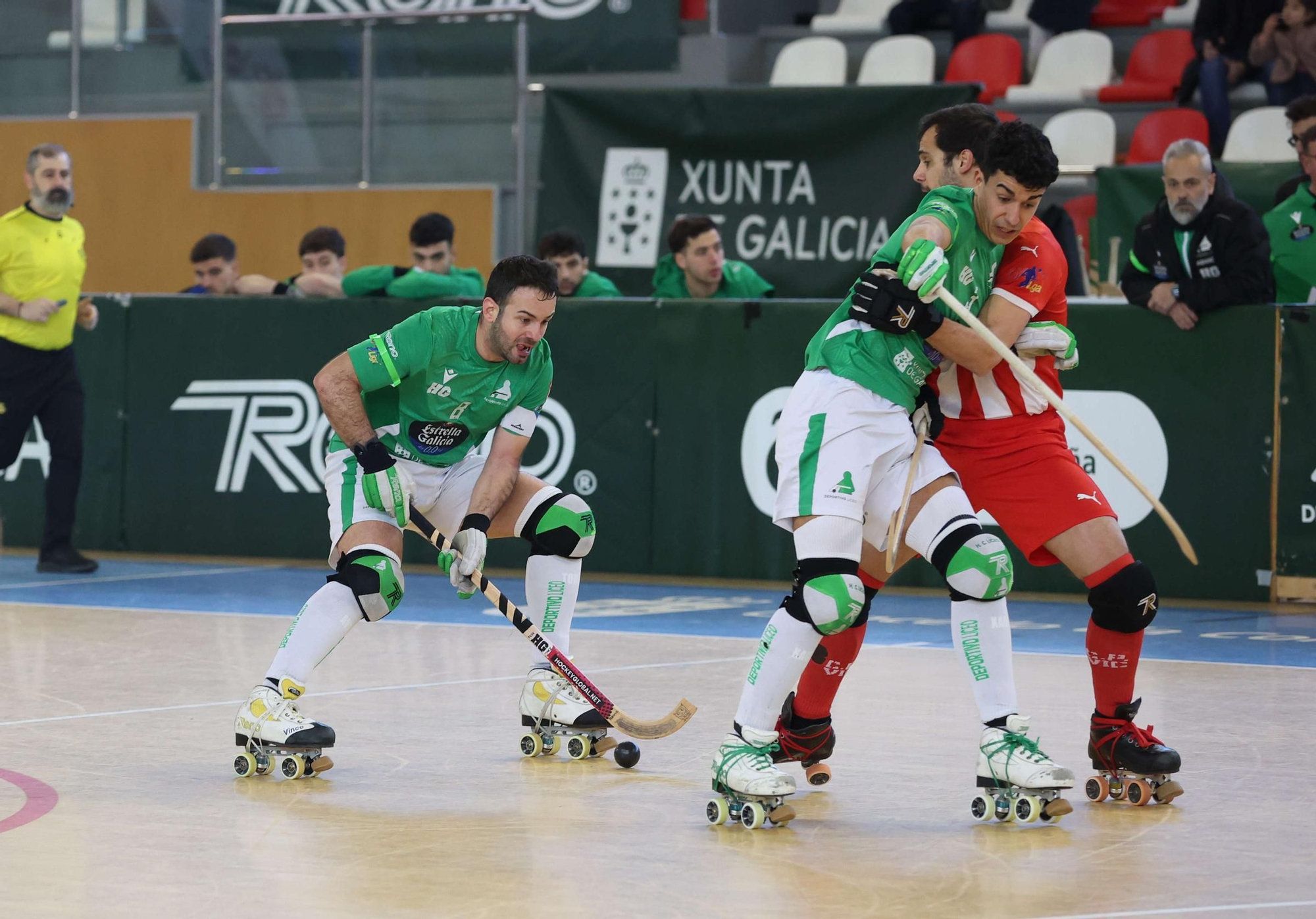 El Liceo golega al Vic en Riazor (5-0)