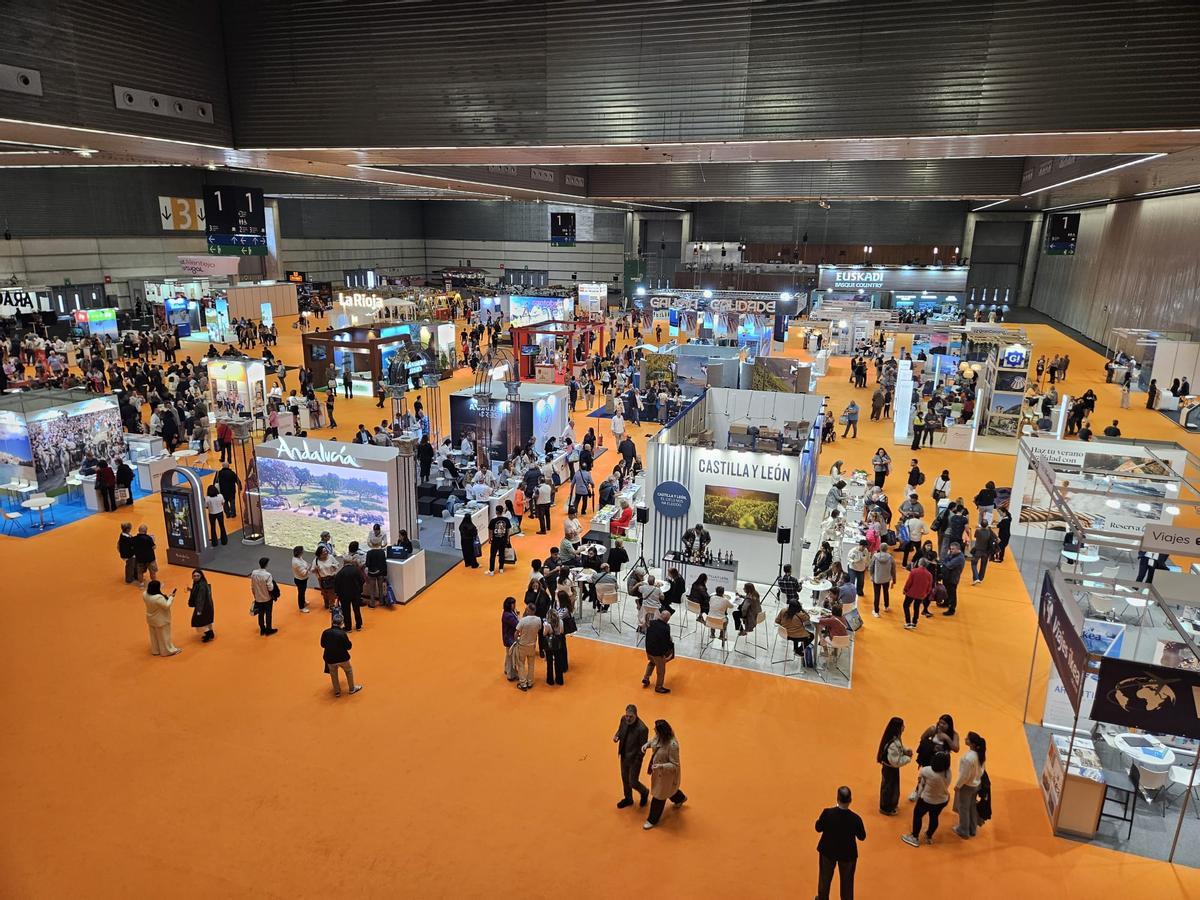 Imagen aérea de la feria 'Expovacaciones Bilbao 2026'.
