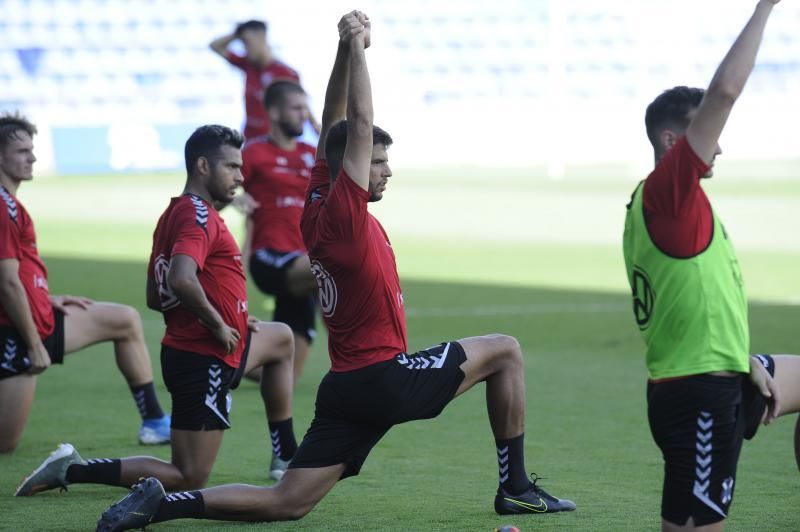 Entrenamiento del CD Tenerife en El Mundialito