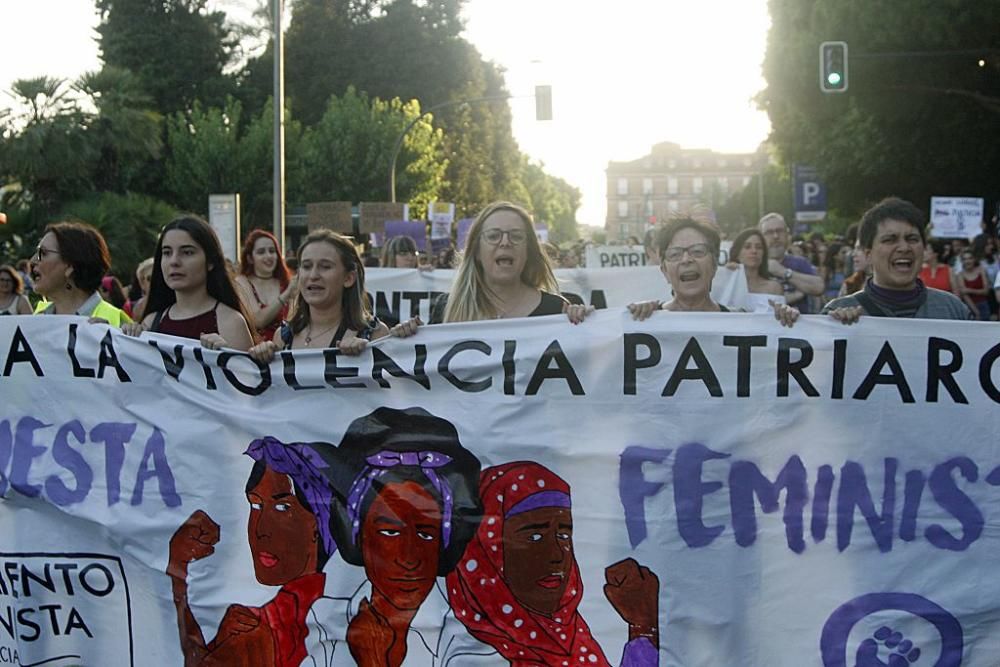 Protesta en Murcia contra la excarcelación de La Manada