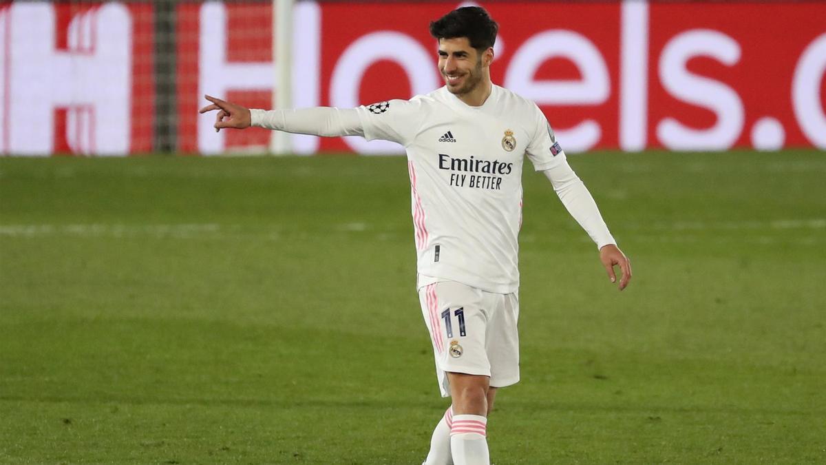 Asensio redondeó el pase del Real Madrid con este gol