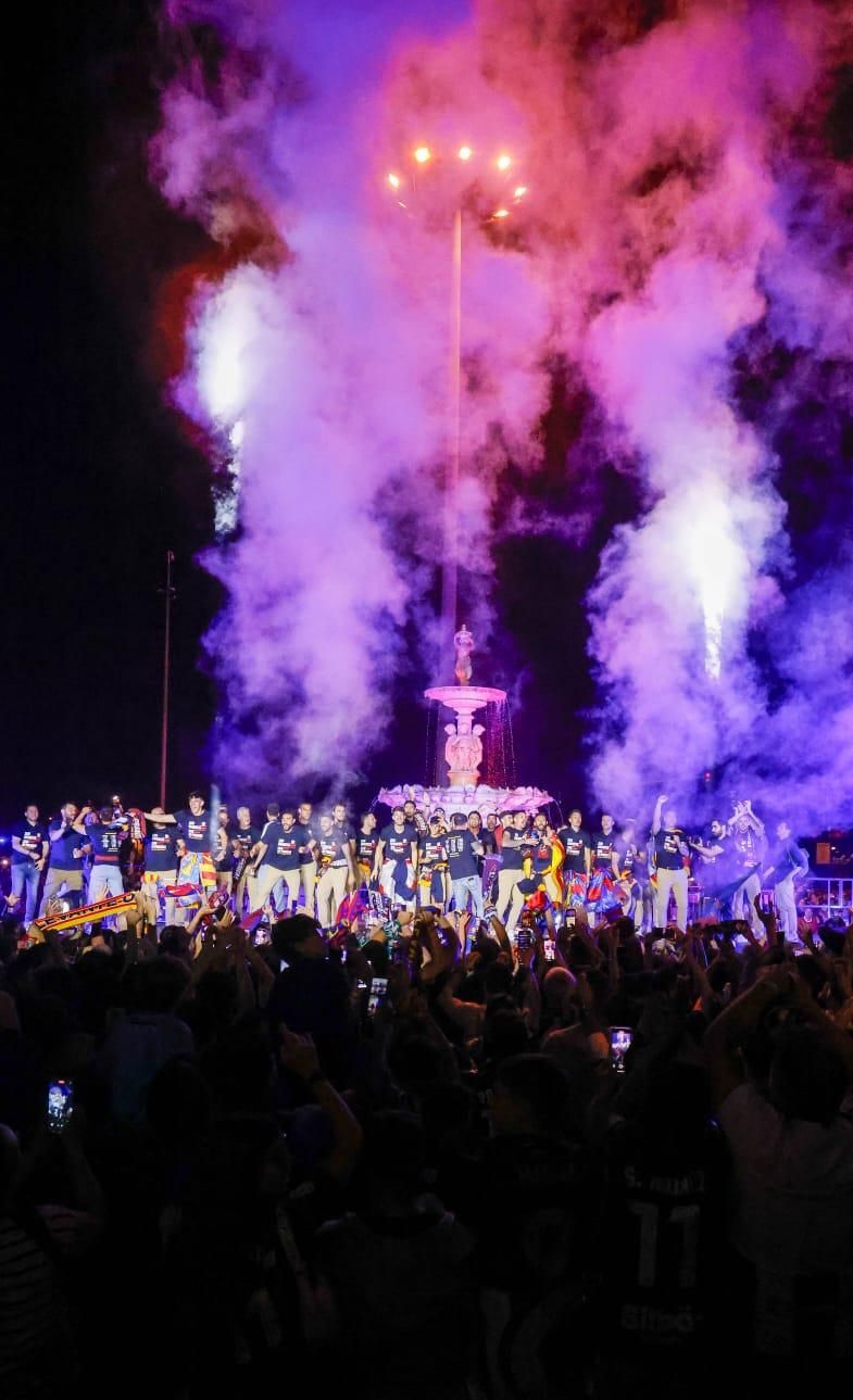 La celebración del ascenso del Levante UD, en imágenes