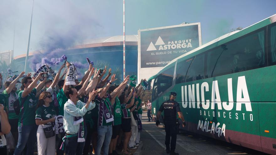 Recibimiento: el Unicaja-Lenovo Tenerife &quot;empieza&quot; a las 19 horas