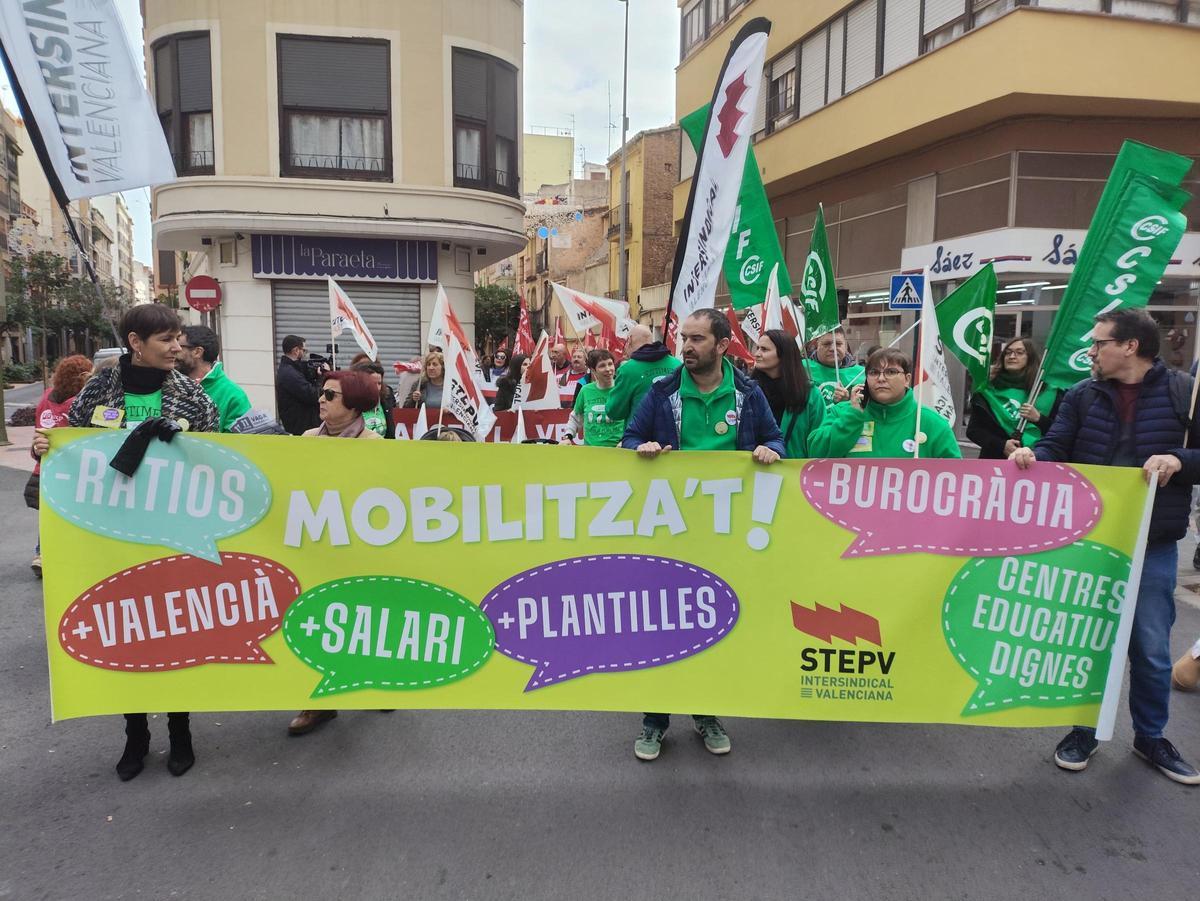 Movilizaciones del pasado 11 de diciembre en Castellón.