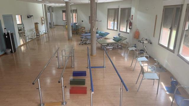 Una imagen del gimnasio del centro. | Cedida