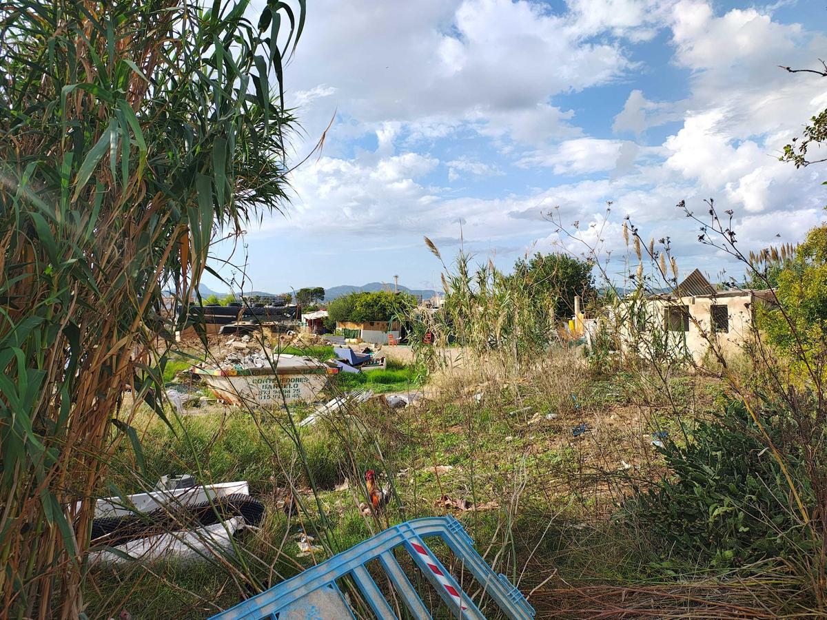 En los terrenos de Son Bordoy viven unas doscientas personas.
