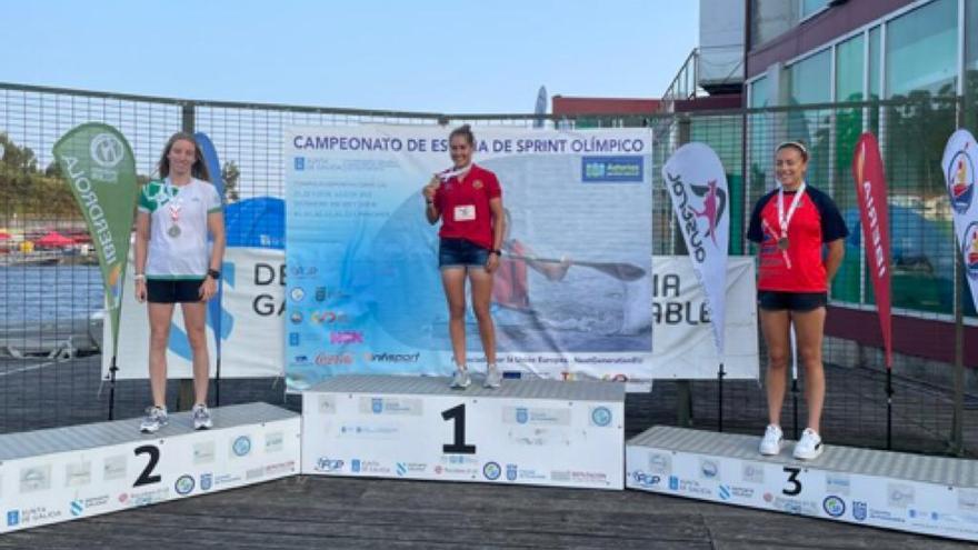 Siete oros extremeños en los nacionales de piragüismo de sprint olímpico