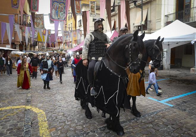 Las imágenes del mercado medieval de Sagunt el 9 d'Octubre