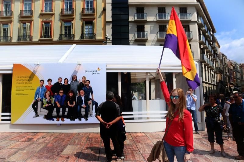 Manifestación del Primero de Mayo en Málaga