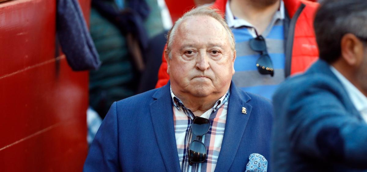 El actor Fernando Esteso en la plaza de toros de València en una imagen de archivo.