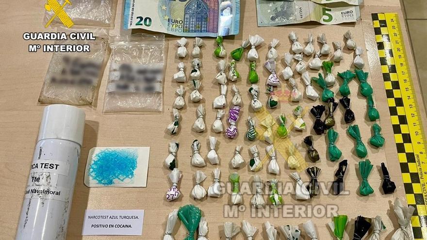 Detenido por tráfico de drogas en Navalmoral de la Mata durante el carnaval