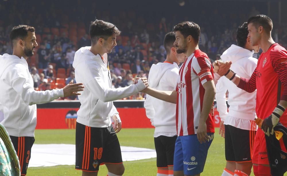 Las mejores imágenes del Valencia - Sporting