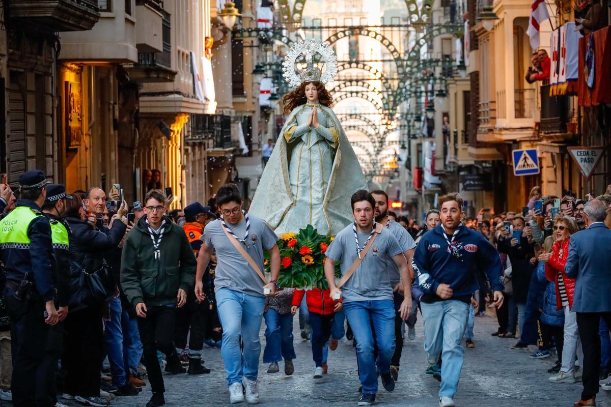 Els Xiulitets despiertan Alcoy