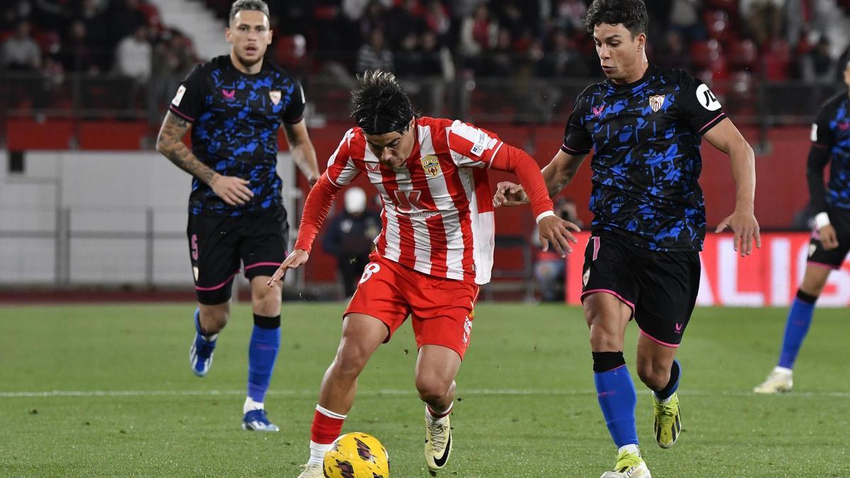 FOTOGALERÍA | Las imágenes del Almería - Sevilla FC