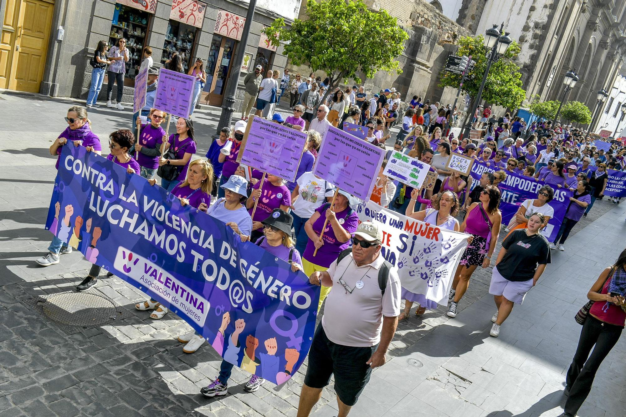 Manifestación del 25N contra la violencia machista