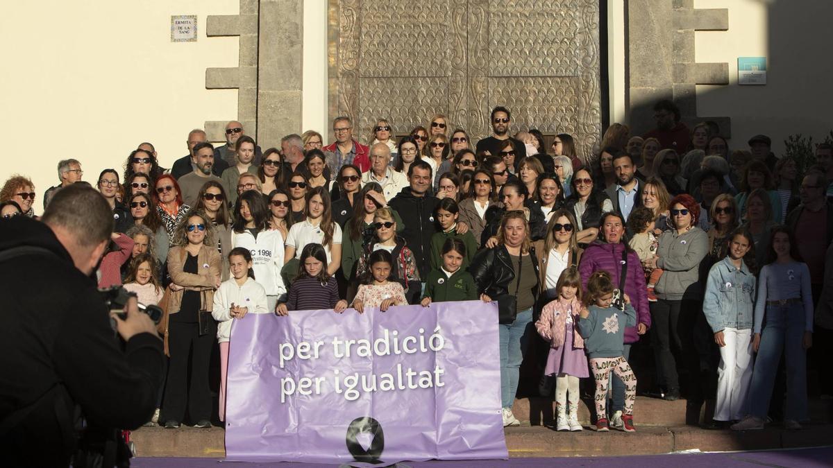 Última concentración en la ermita.