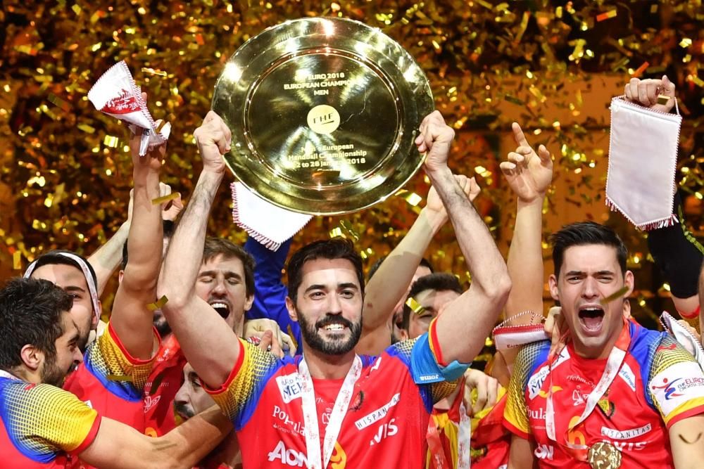 España, campeona de Europa de balonmano