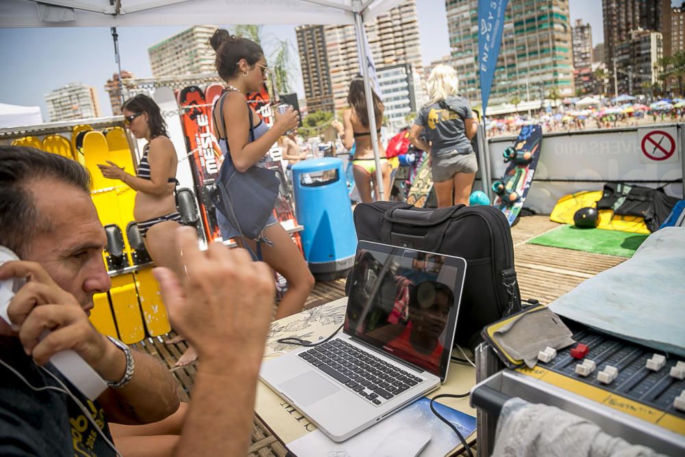 El cable-ski de Benidorm celebra su medio siglo