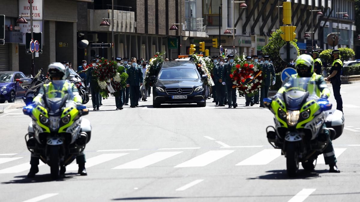 La Guardia Civil despide a su agente fallecido