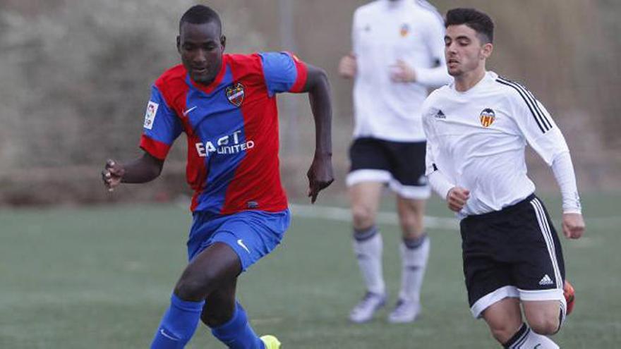 Tablas en el Derbi de juveniles en Buñol