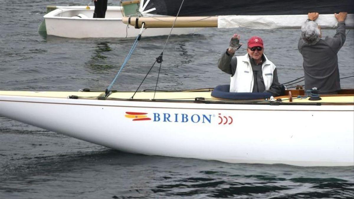 El 'Bribón' del rey emérito gana la regata de Sanxenxo