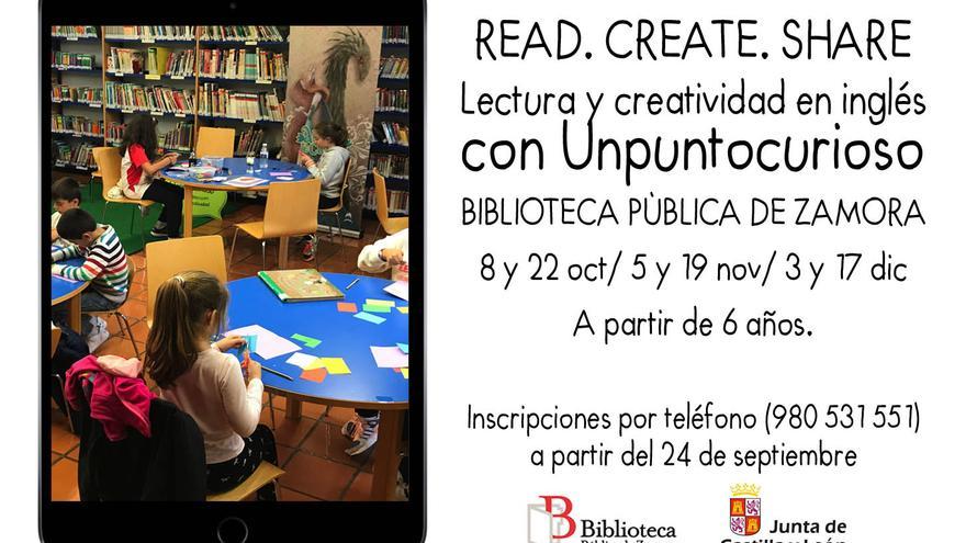 Taller infantil - Read, create, share