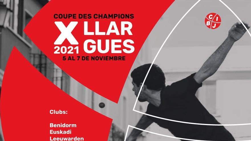 Cartel promocional de Coupe des Champions Llargues 2021.