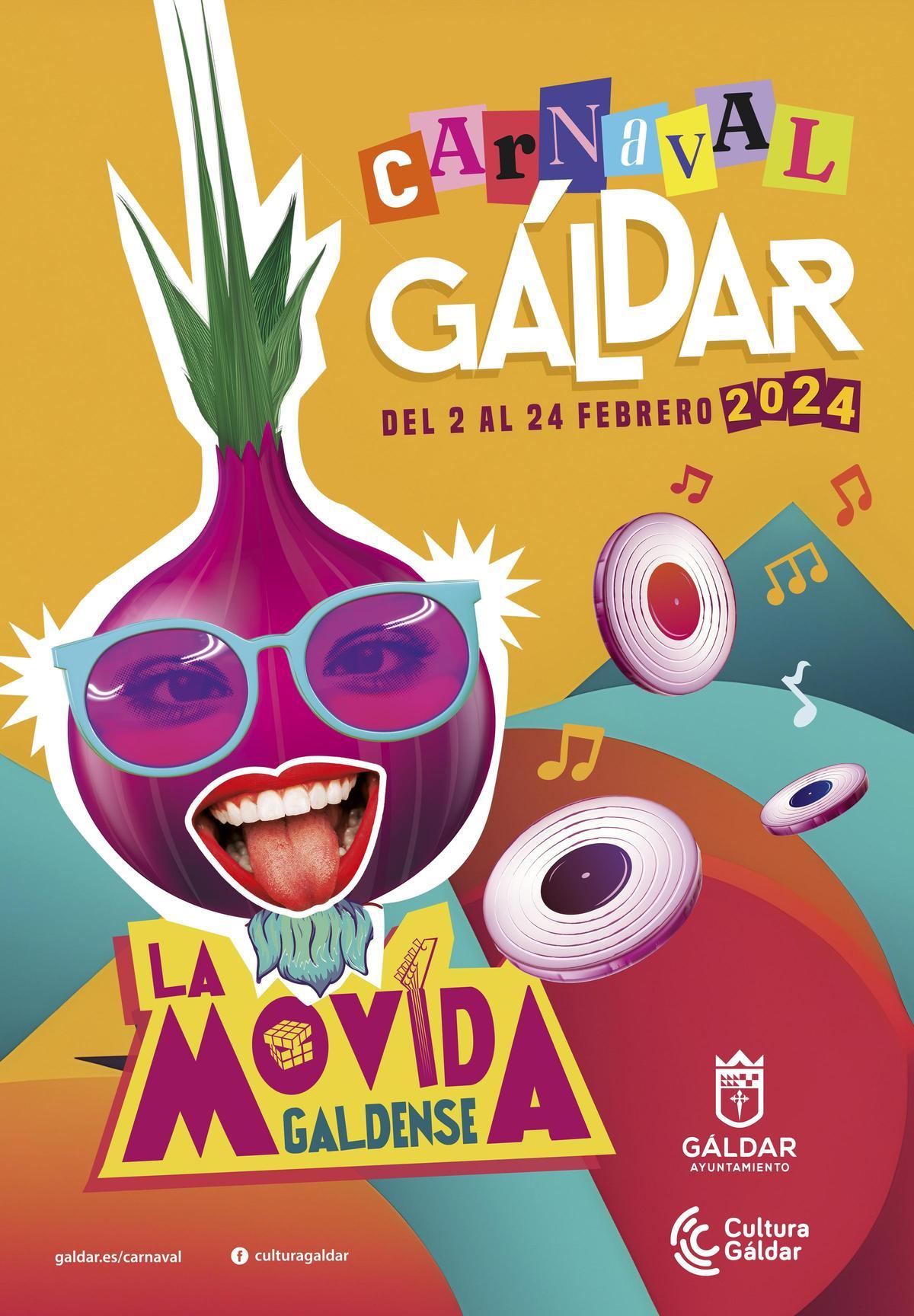 Cartel del Carnaval de Gáldar 2024