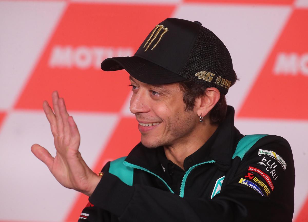 Valentino Rossi se despide en Valencia