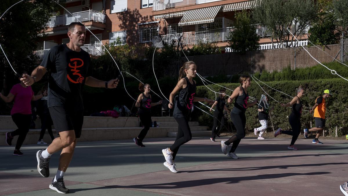 La última clase de P13Fit en Sarrià.