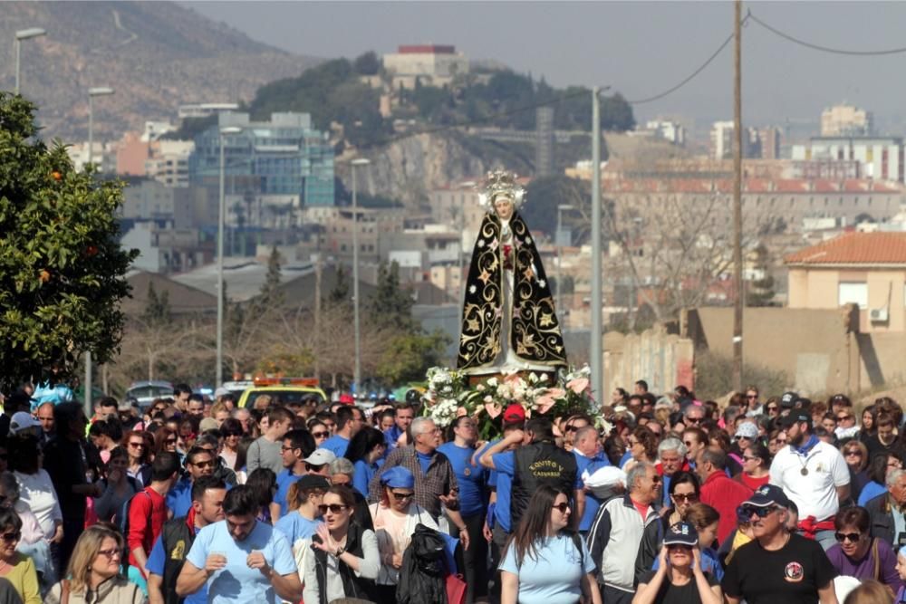 Subida de la Virgen de la Soledad al Calvario