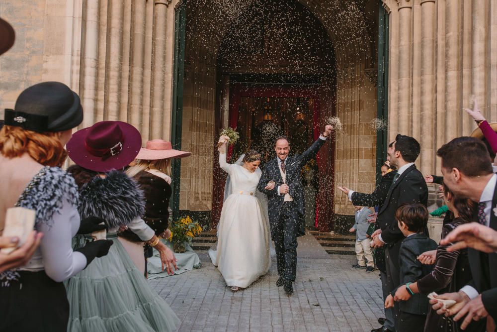 Boda de Isabel Conejero, corte de honor 2008