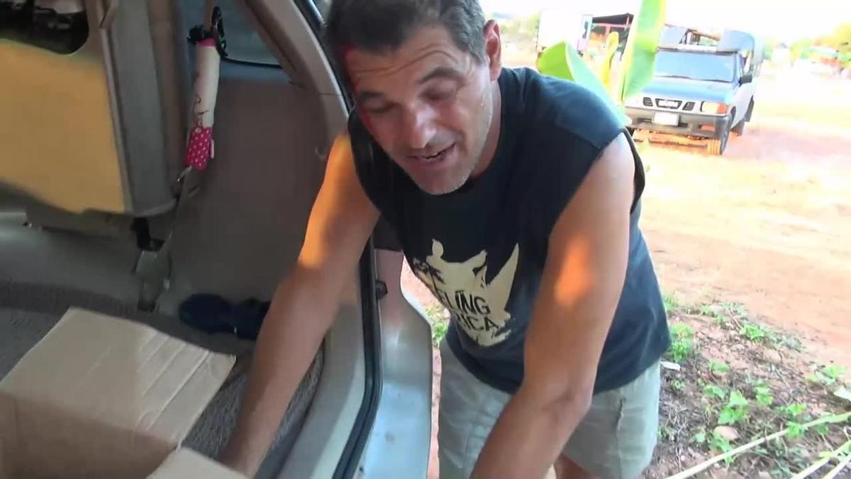 Vídeo en què Frank Cuesta explica com ha anat el rescat.