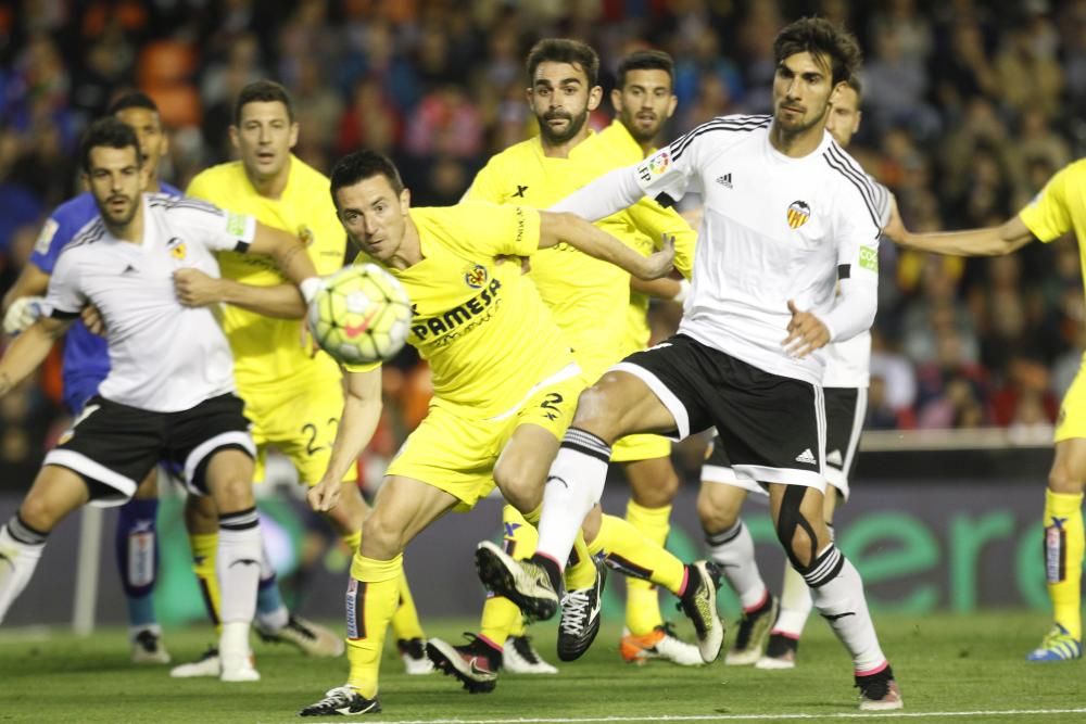 Las mejores imágenes del Valencia - Villarreal