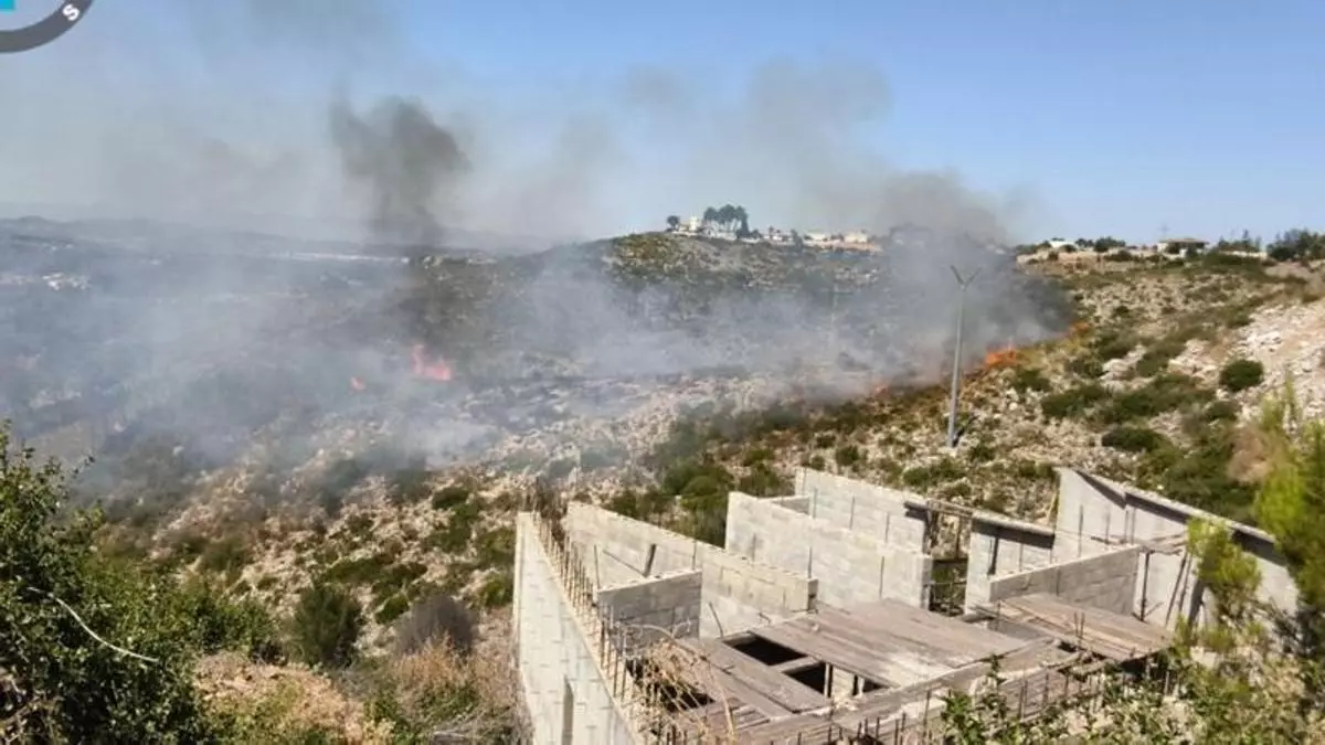 Estabilizado el incendio de Torrent que ha obligado a desplegar seis medios aéreos